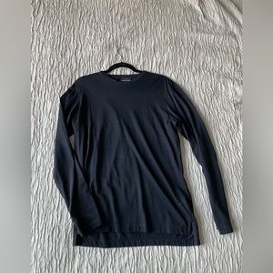 Emporio Armani men’s black long sleeve size M